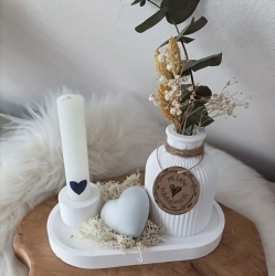 Gipsfiguren giessen